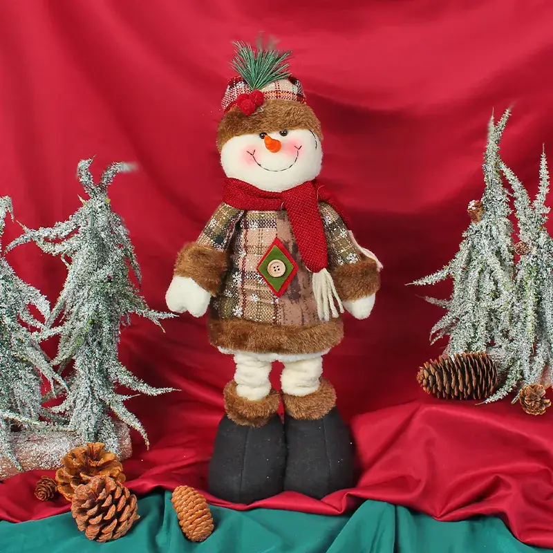 Cangyan Cross-border Christmas Snowman Doll 239g - Image 7