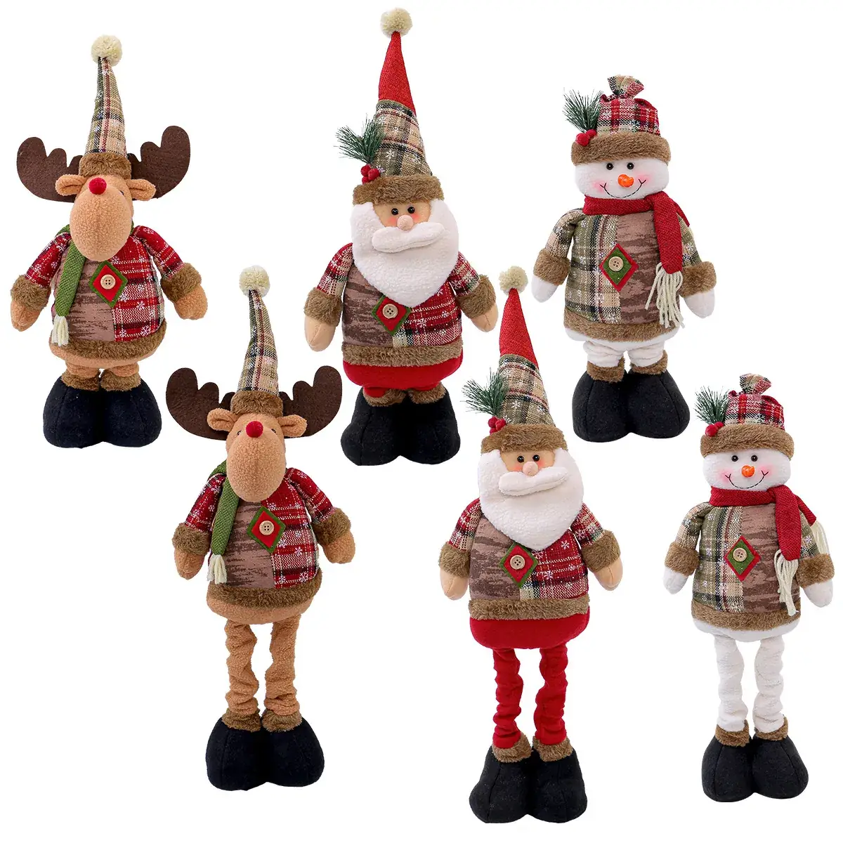 Cangyan Cross-border Christmas Snowman Doll 239g - Image 8