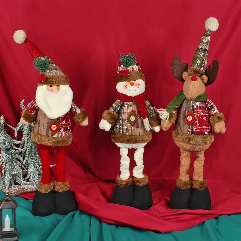 Cangyan Cross-border Christmas Snowman Doll 239g