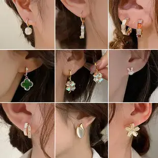 Sweet Cool Style Hip Hop Rivet Ear Buckle Gold — feature 15