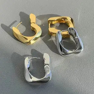 Sweet Cool Style Hip Hop Rivet Ear Buckle Gold — feature 19