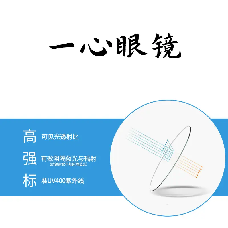 Resin Aspheric Hard Myopic Lens 1.56 Refractive Index - Image 4