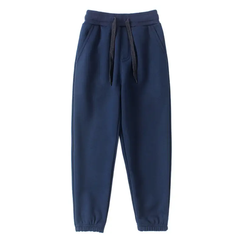 Green Fleece Pants for Boys Girls Large Winter Warm