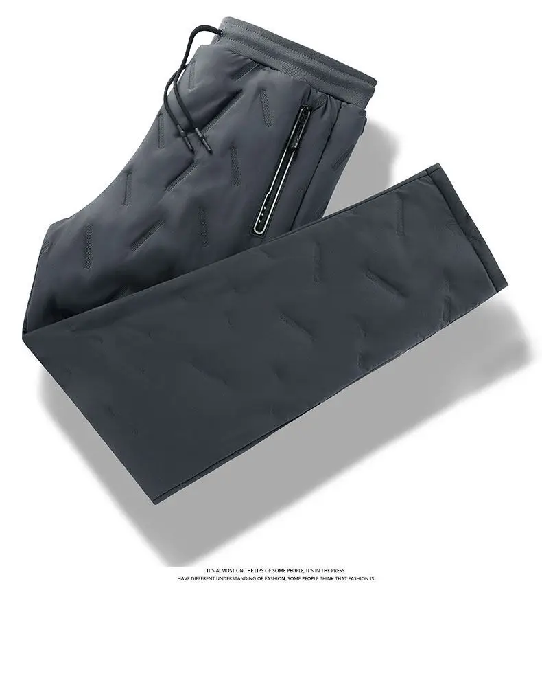 Men Lamb Velvet Leggings Winter Warm Large — feature 27