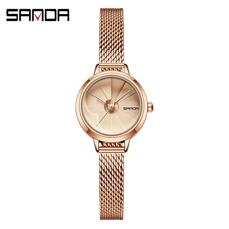 Sanda Women's Quartz Watch with Leather Belt - Image 6