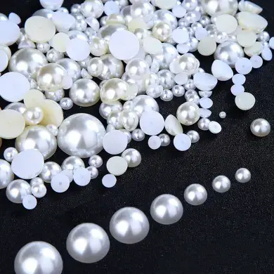 Semi-Circular Pearl Jewelry Accessories for Hair & Mobile Use - Image 5