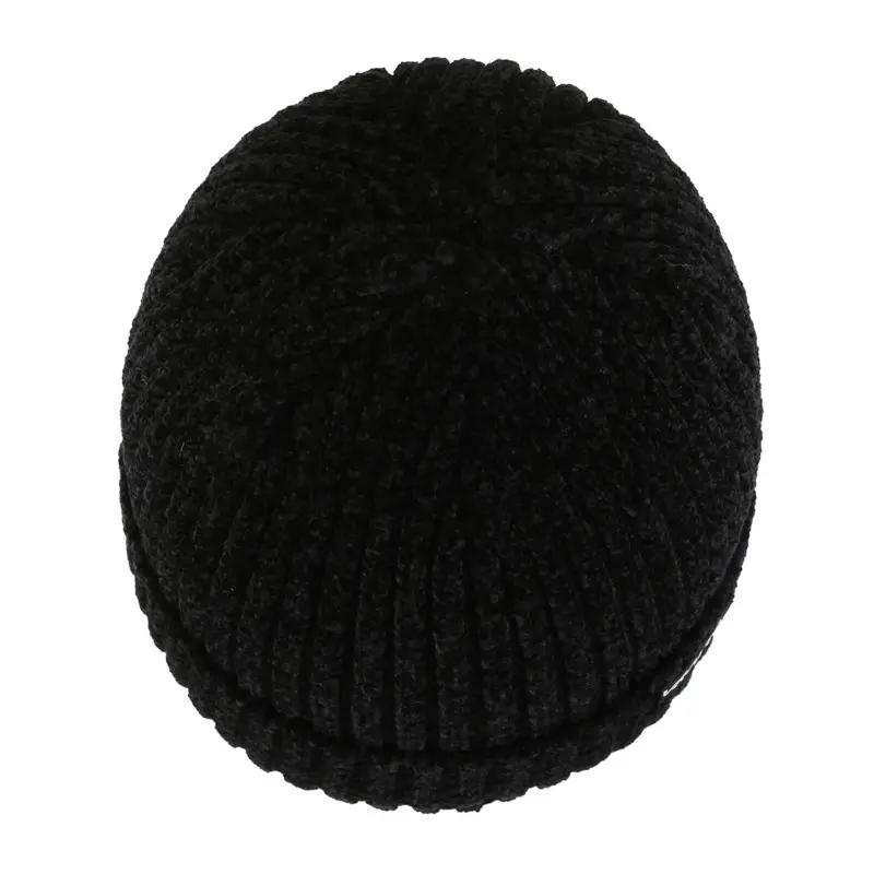 Men's Thick Wool Beanie Grey Winter Warm Ear Protection - Image 6