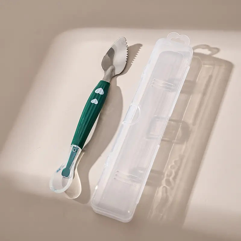 Double-Headed Peeling Spoon for Baby Food & Dredging - Image 9