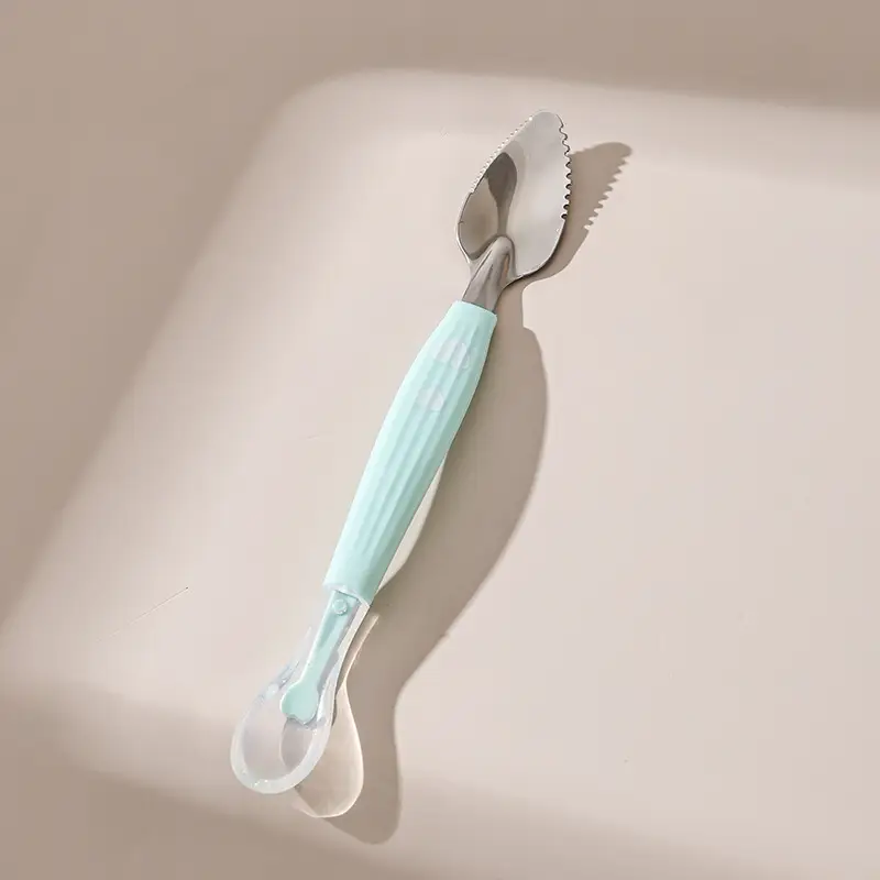 Double-Headed Peeling Spoon for Baby Food & Dredging - Image 3