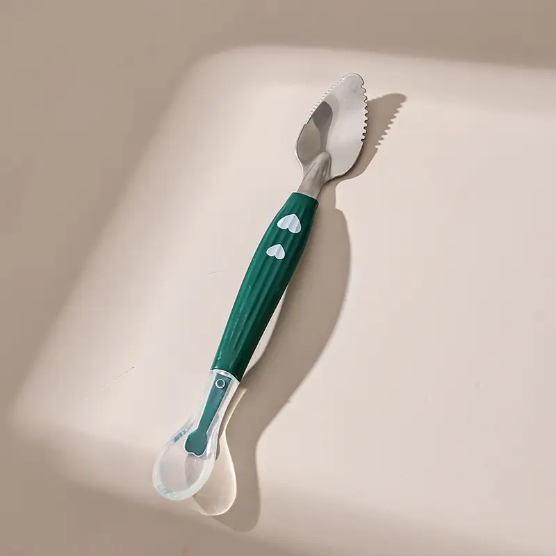 Double-Headed Peeling Spoon for Baby Food & Dredging - Image 4