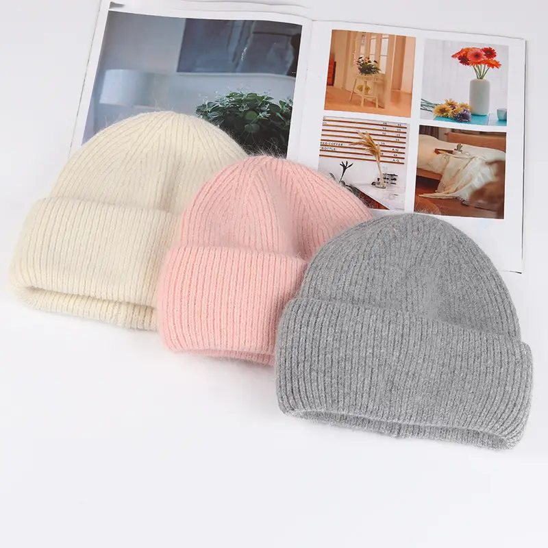 Mint Knitted Winter Hat for Kids & Adults - Image 23