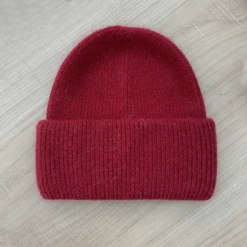 Mint Knitted Winter Hat for Kids & Adults - Image 17