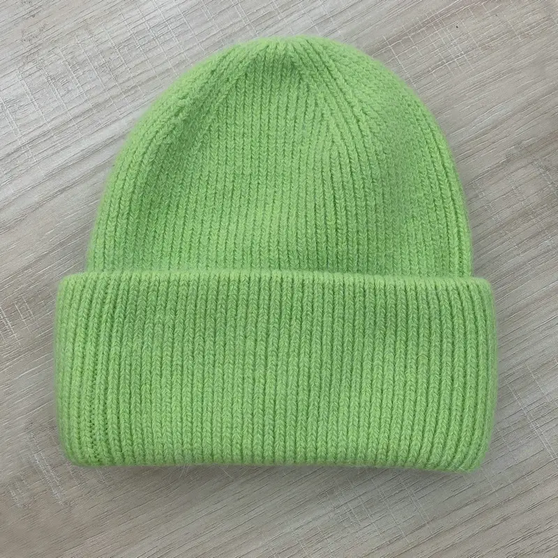 Mint Knitted Winter Hat for Kids & Adults - Image 21