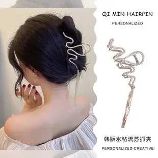Gold Metal Hair Clip for Women 14cm — feature 20