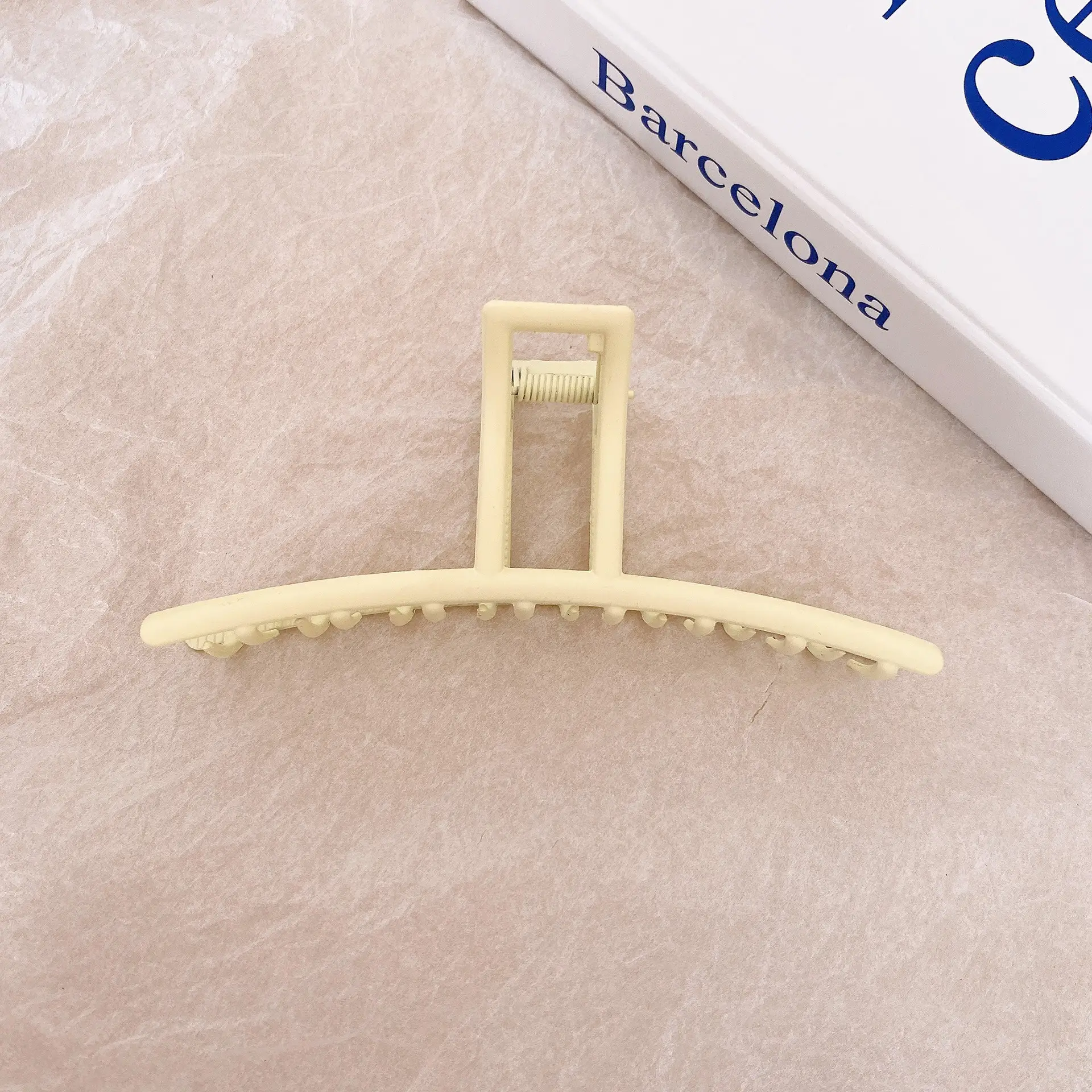 Gold Metal Hair Clip for Women 14cm