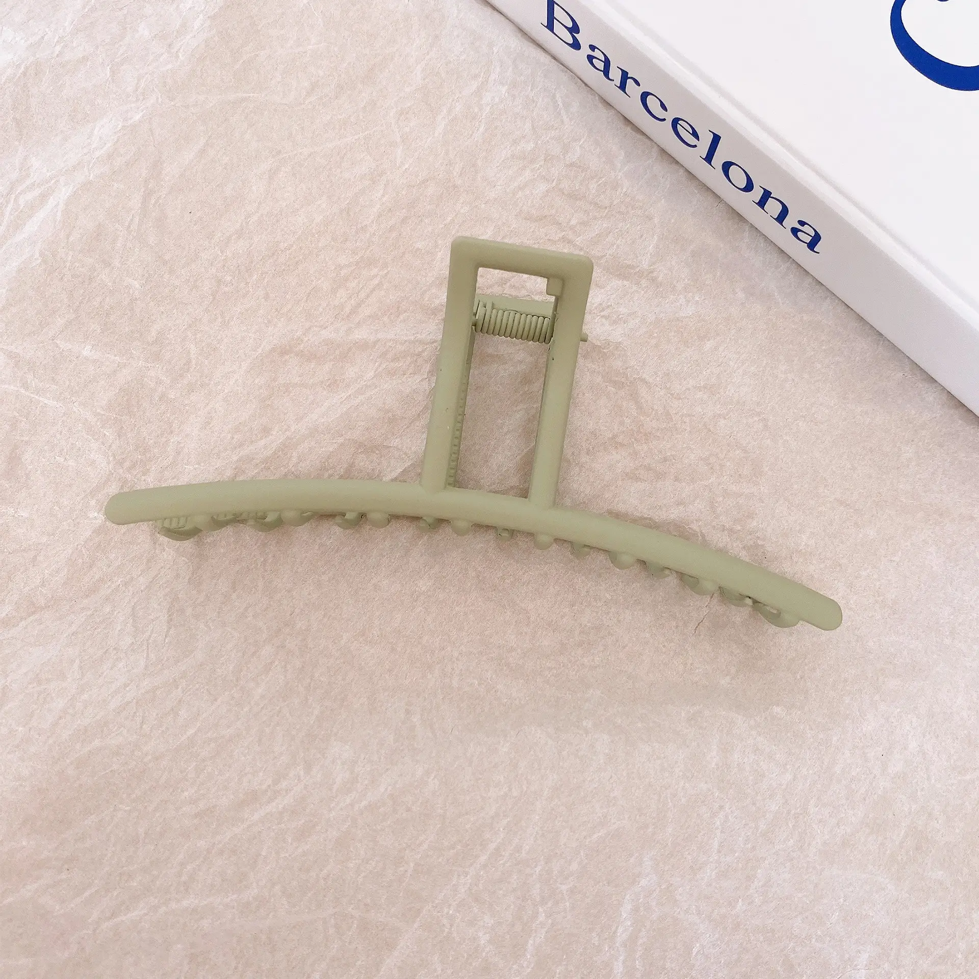 Gold Metal Hair Clip for Women 14cm