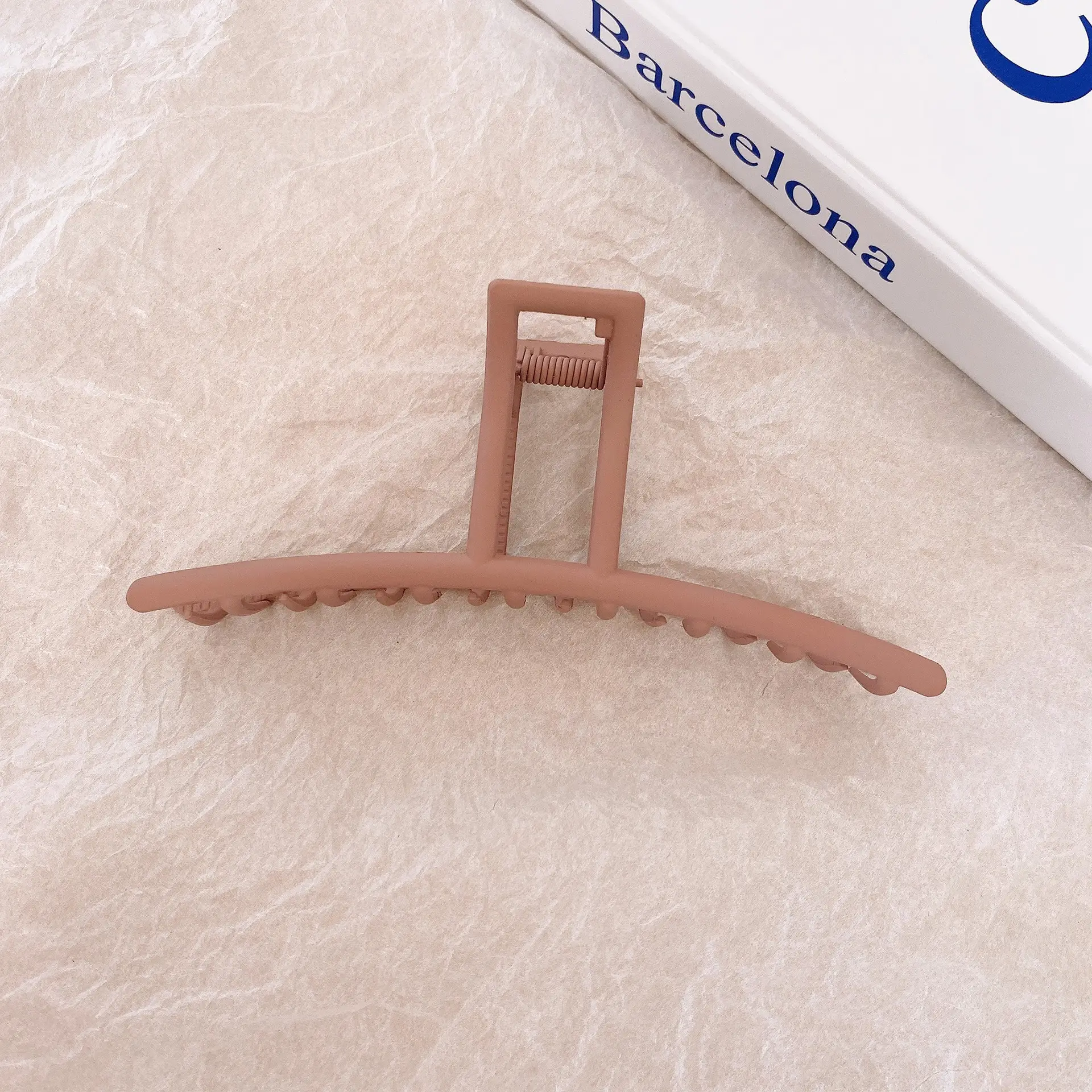 Gold Metal Hair Clip for Women 14cm