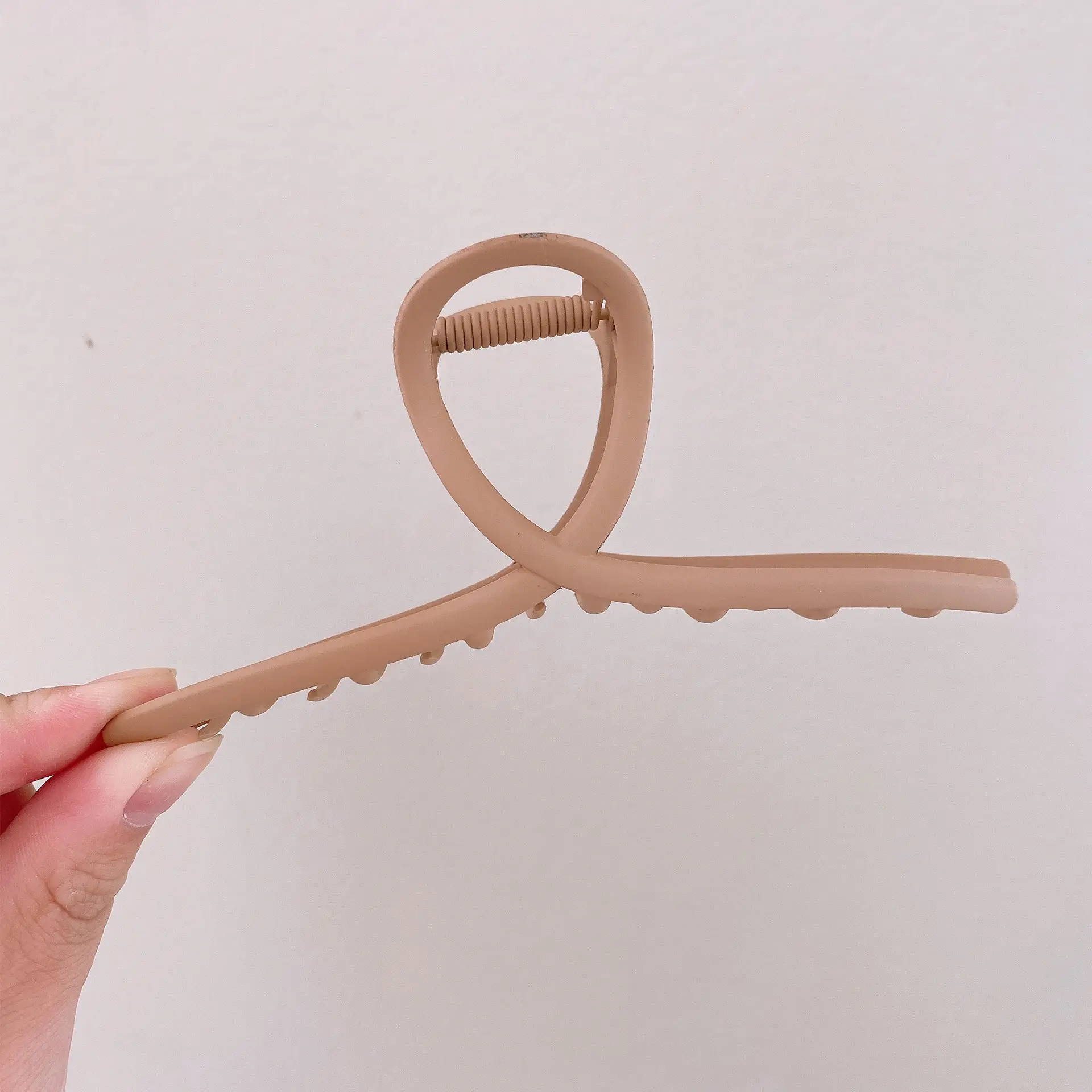 Gold Metal Hair Clip for Women 14cm