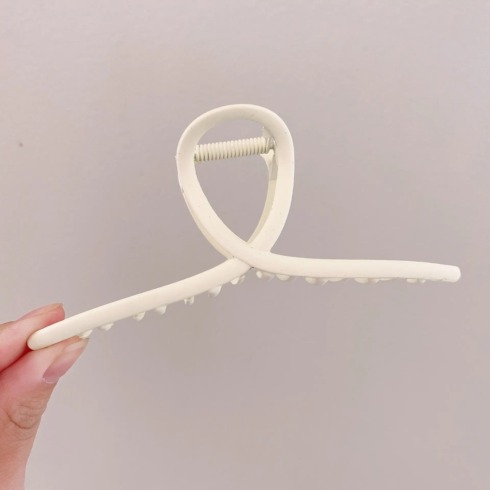 Gold Metal Hair Clip for Women 14cm