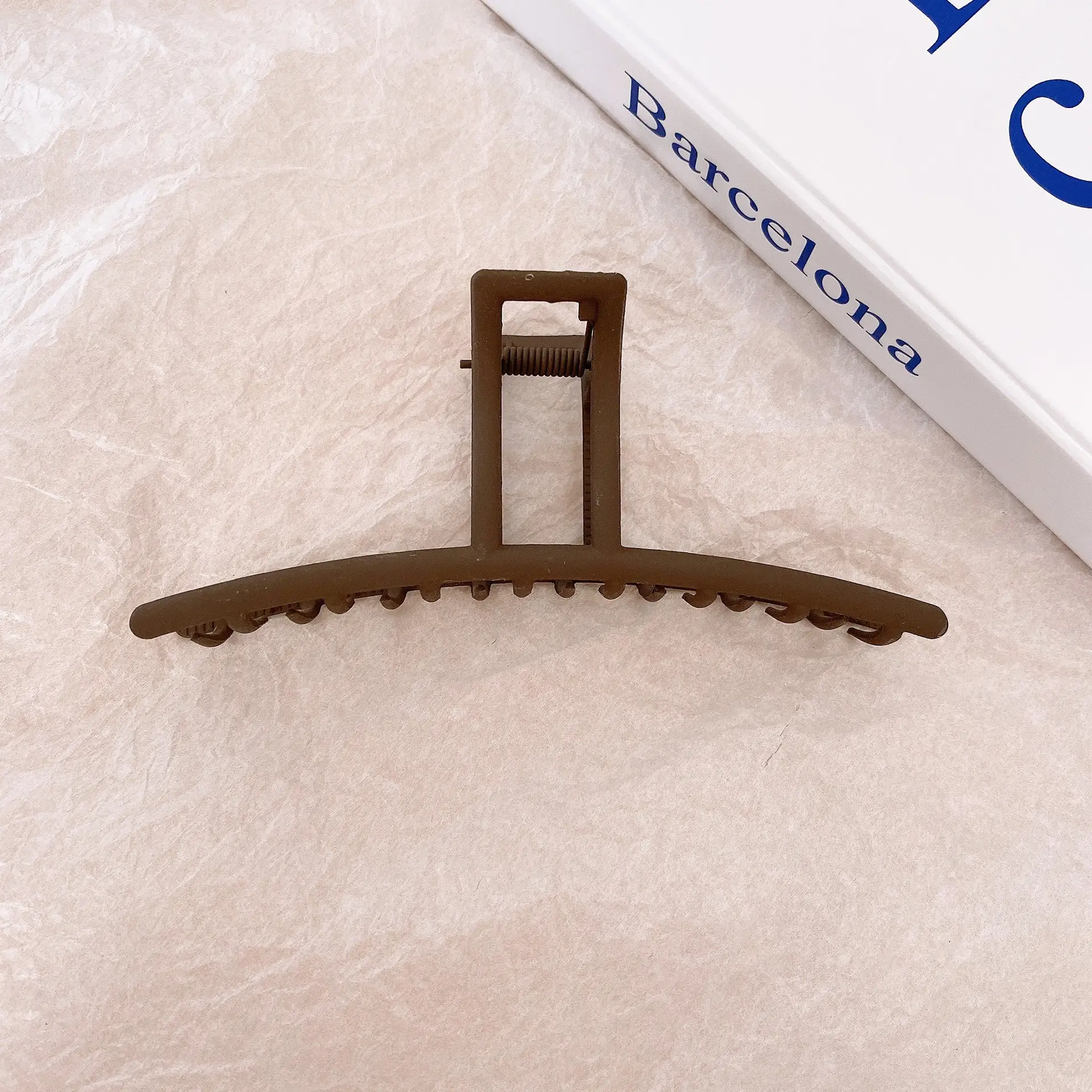 Gold Metal Hair Clip for Women 14cm
