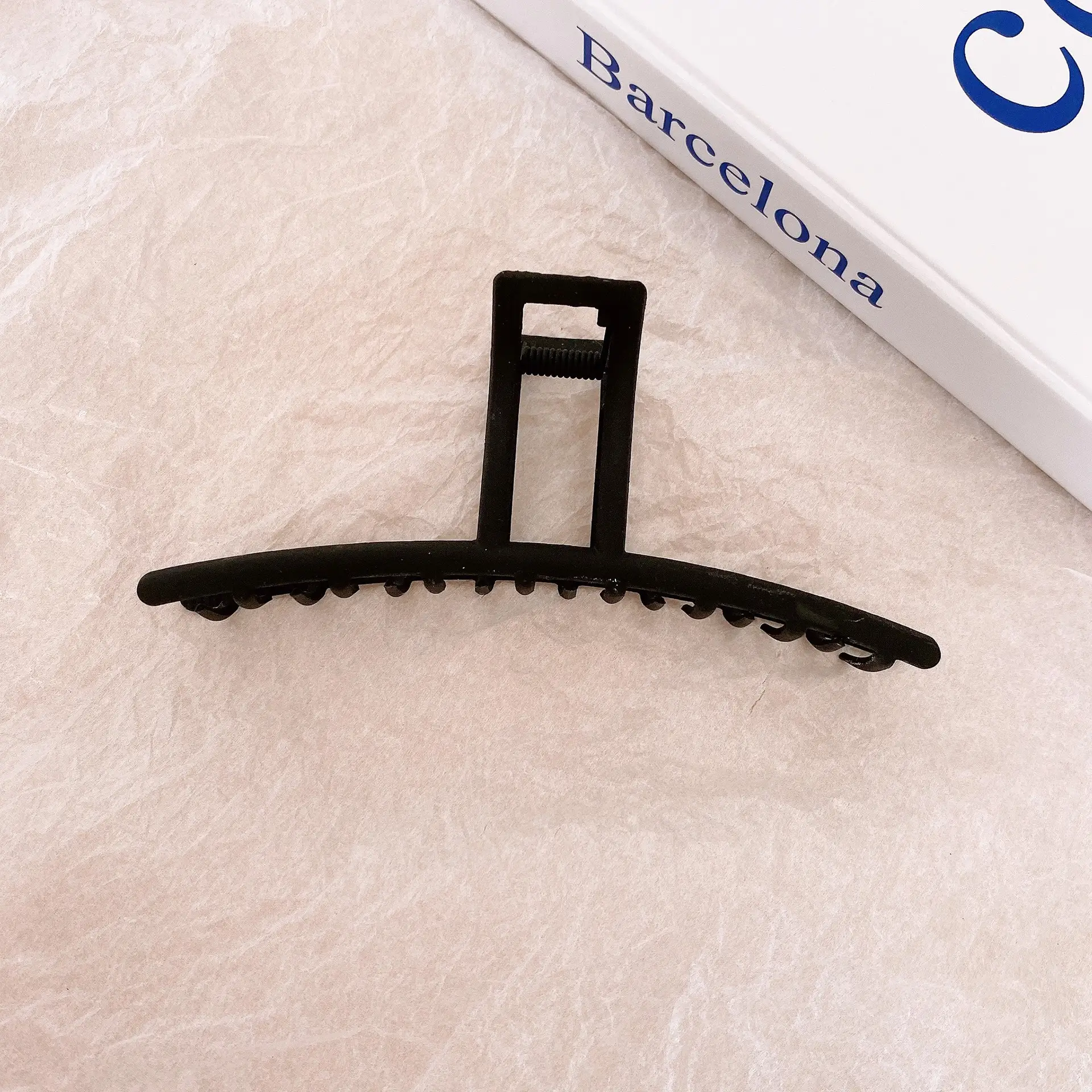 Gold Metal Hair Clip for Women 14cm