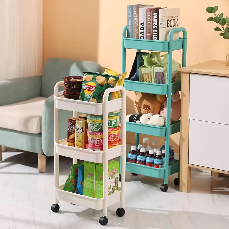 Multi-layer Trolley Storage Rack for Kitchen, Bedroom, Bathroom, Toilet - Image 7