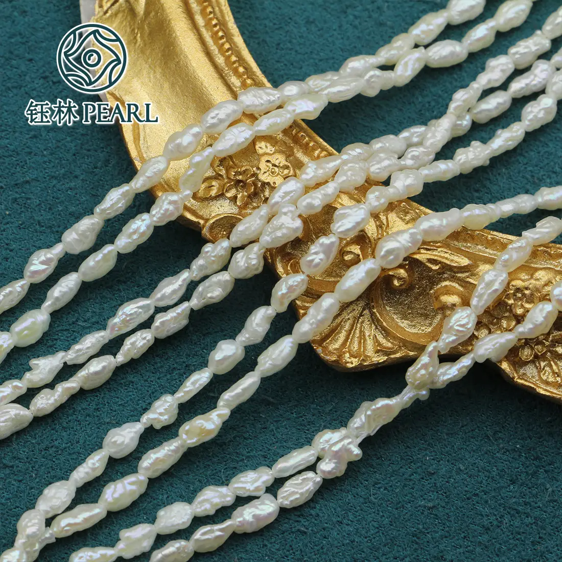 Wild Keshi Natural Pearl Baroque Shape 2-2.5mm - Image 4