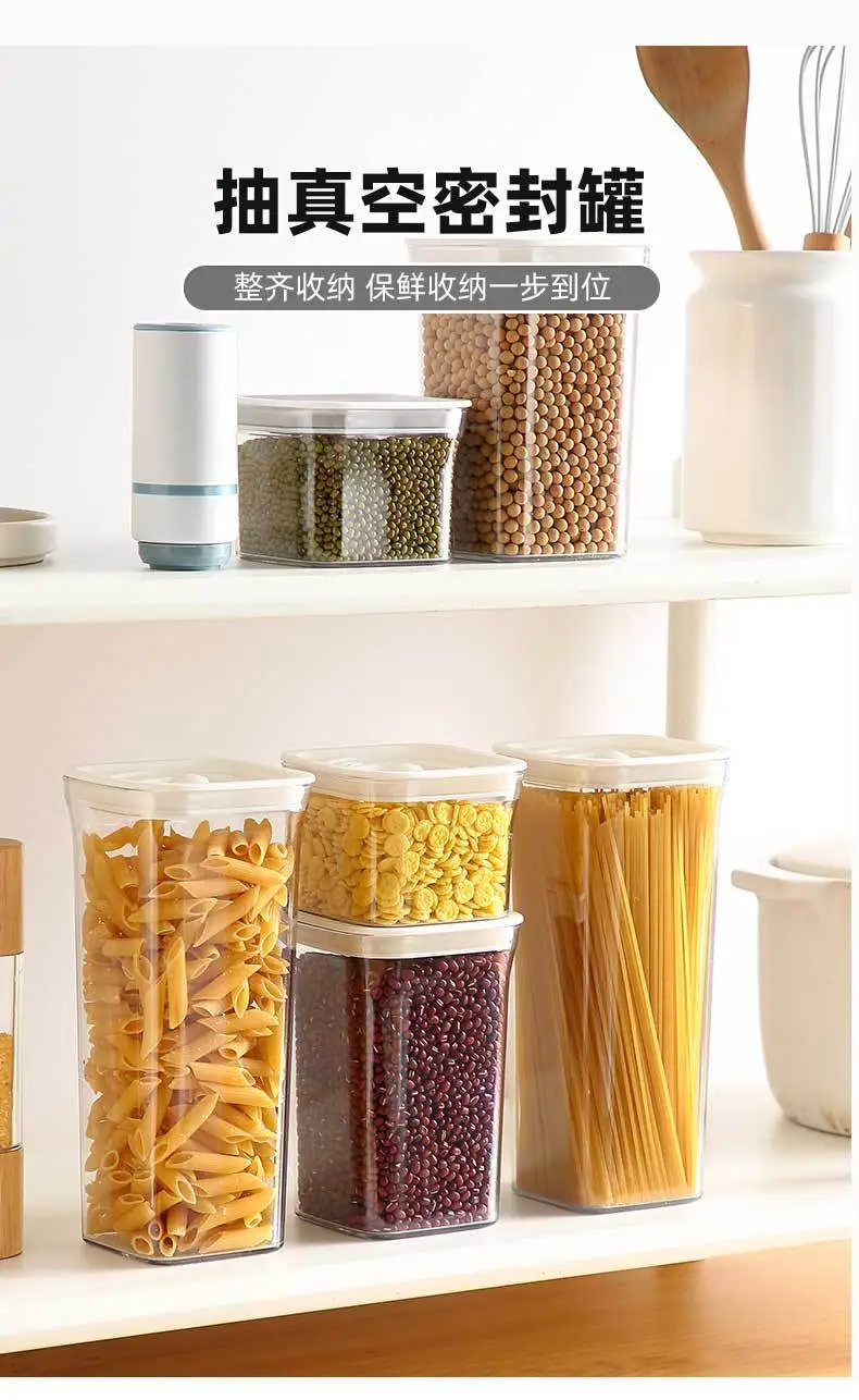 Transparent 2900ML Moisture-Proof Rice Jar with Dual Side Holes — feature 21