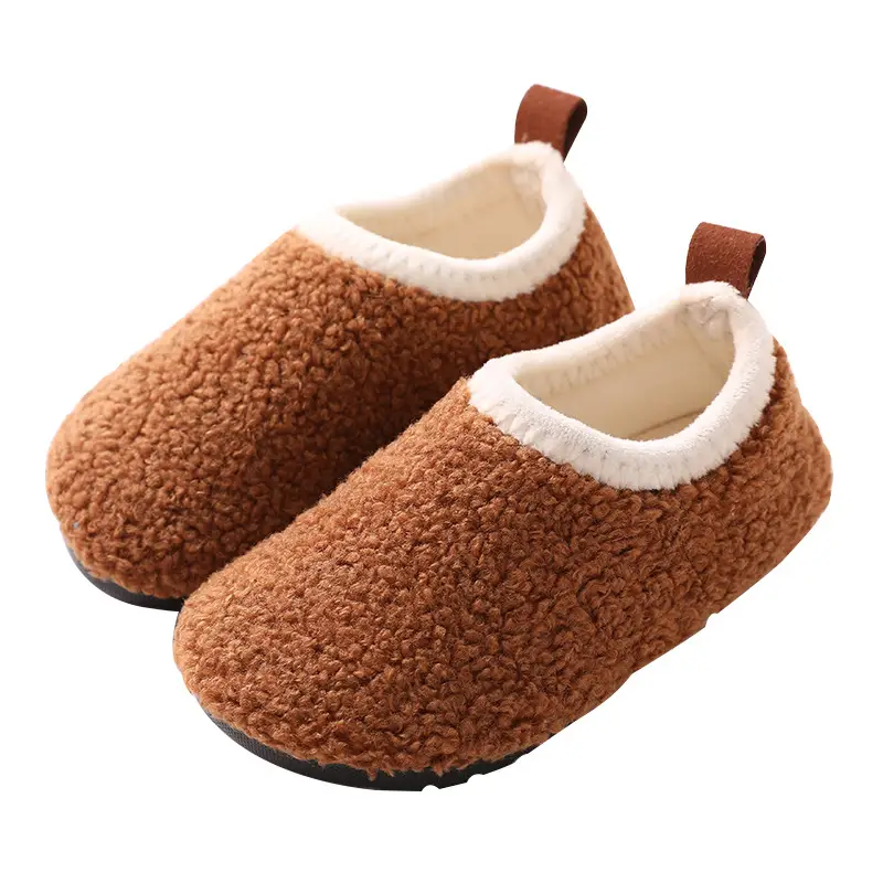 Baby Fleece Slip-On Socks for Kids Winter Indoor Non-Slip - Image 10