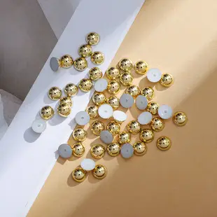 Electroplated Gold & Silver Separated Beads — feature 11