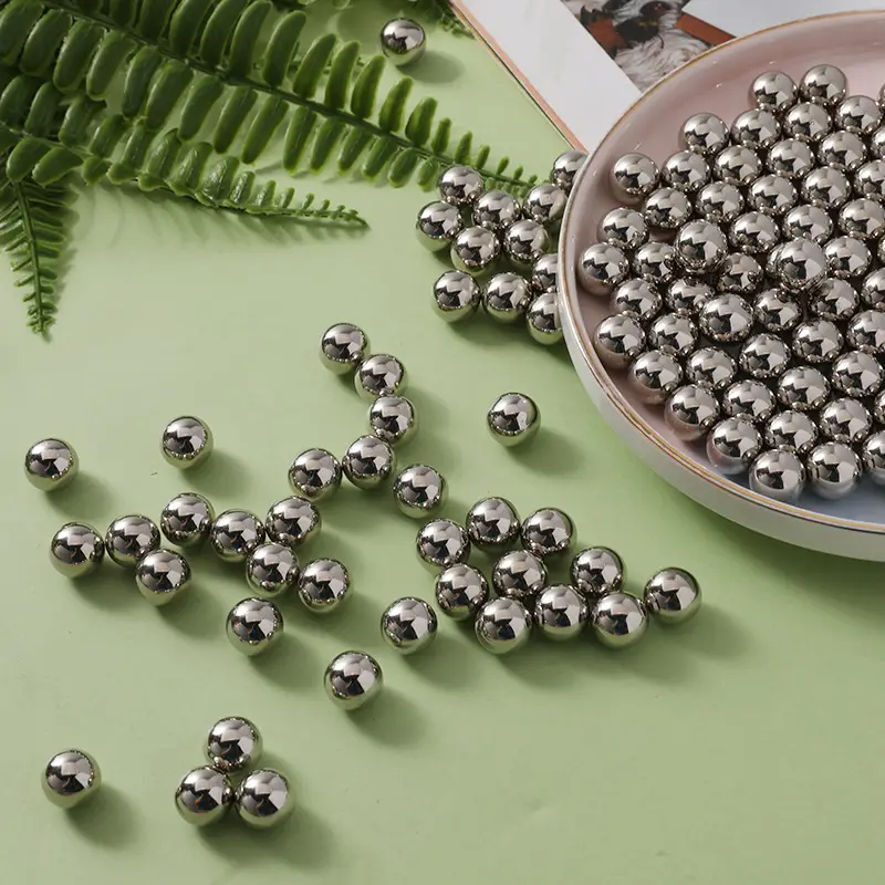 Electroplated Gold & Silver Separated Beads