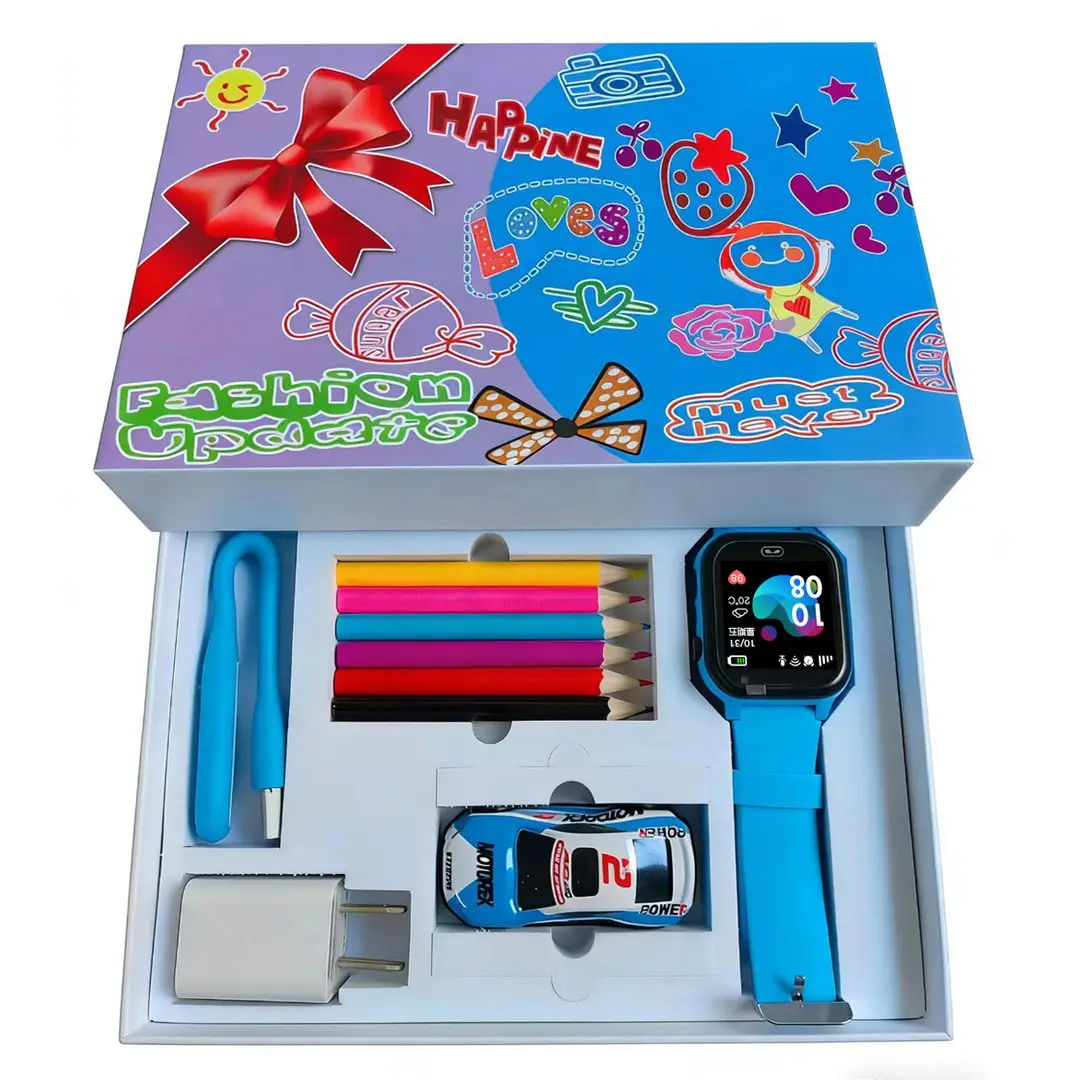 in stock supply S6 support multi-language flashlight with camera children intelligent LBS positioning phone watch
