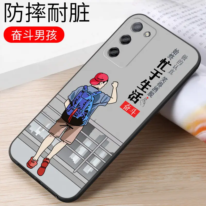 Soft Silicone Cat Design Phone Case for OPPO A55 - Image 21
