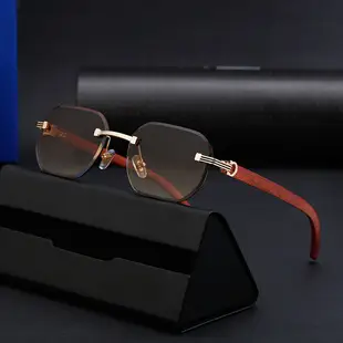 Men Steampunk Sunglasses Yellow Red Mirror — feature 11