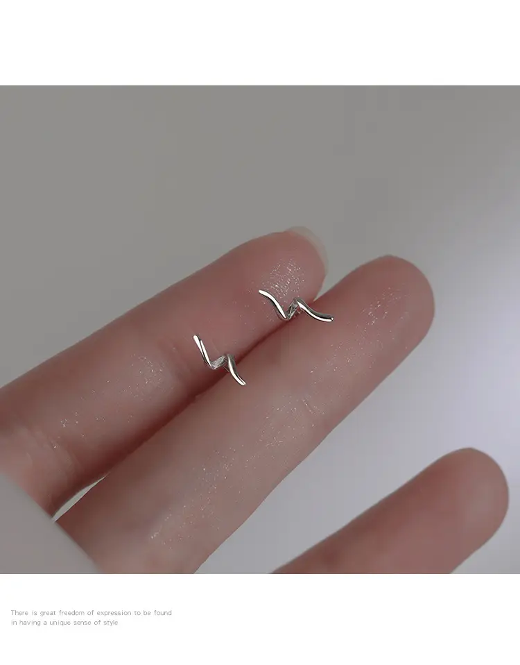 Silver Needle Earrings for Women 2025 Trendy Design — feature 37