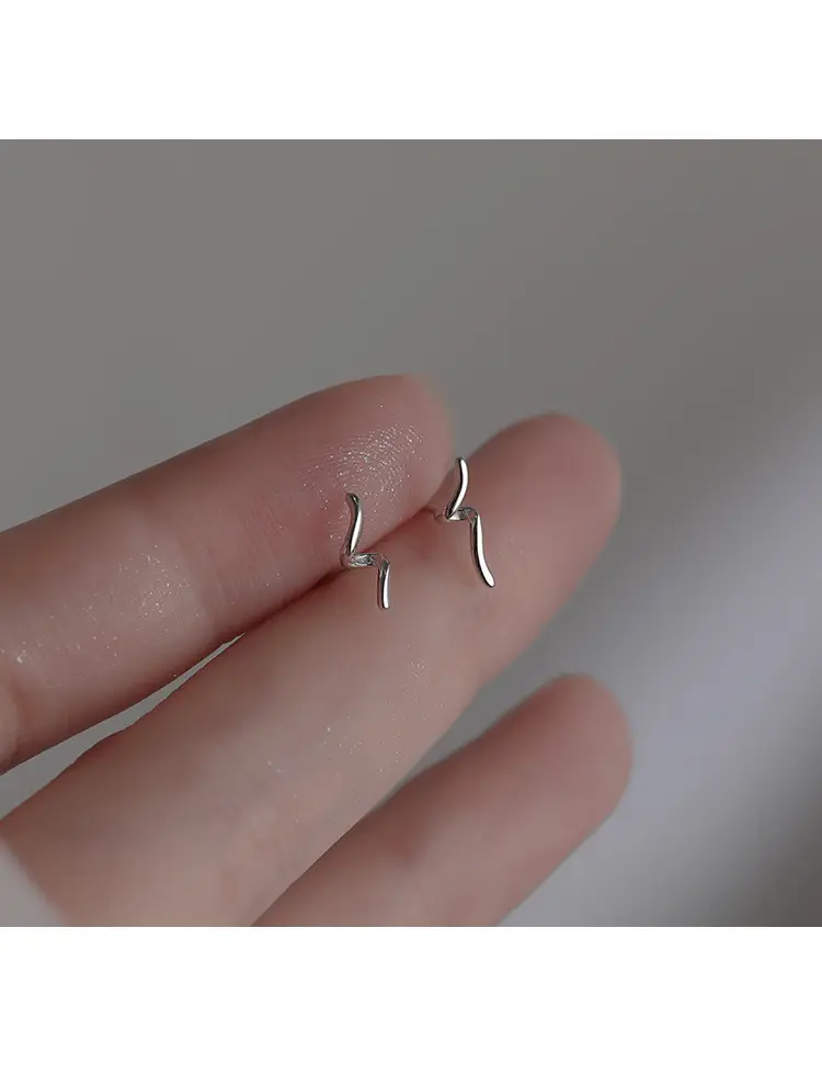 Silver Needle Earrings for Women 2025 Trendy Design — feature 38