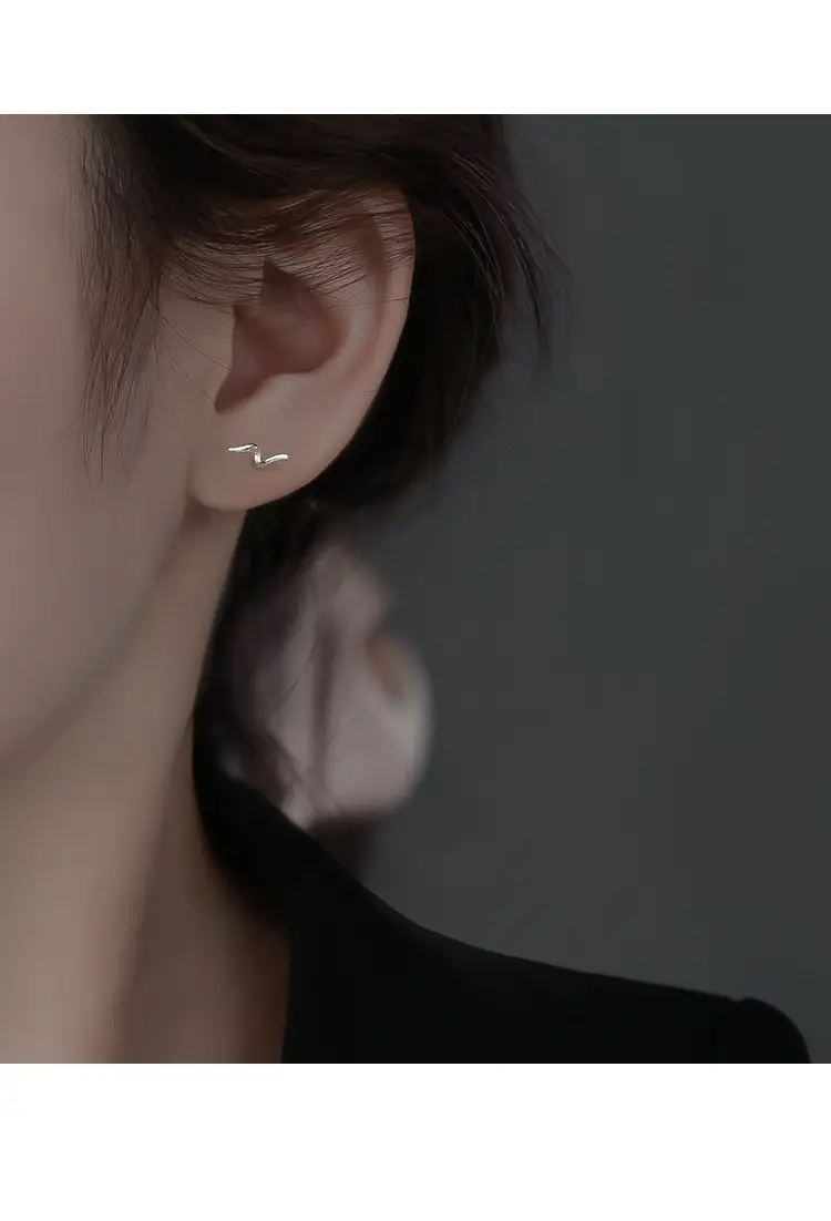 Silver Needle Earrings for Women 2025 Trendy Design — feature 40