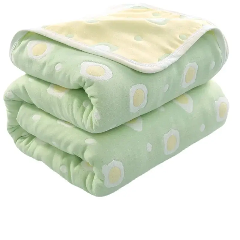 Pink Cotton Gauze Quilt for Baby & Stroller - Image 51