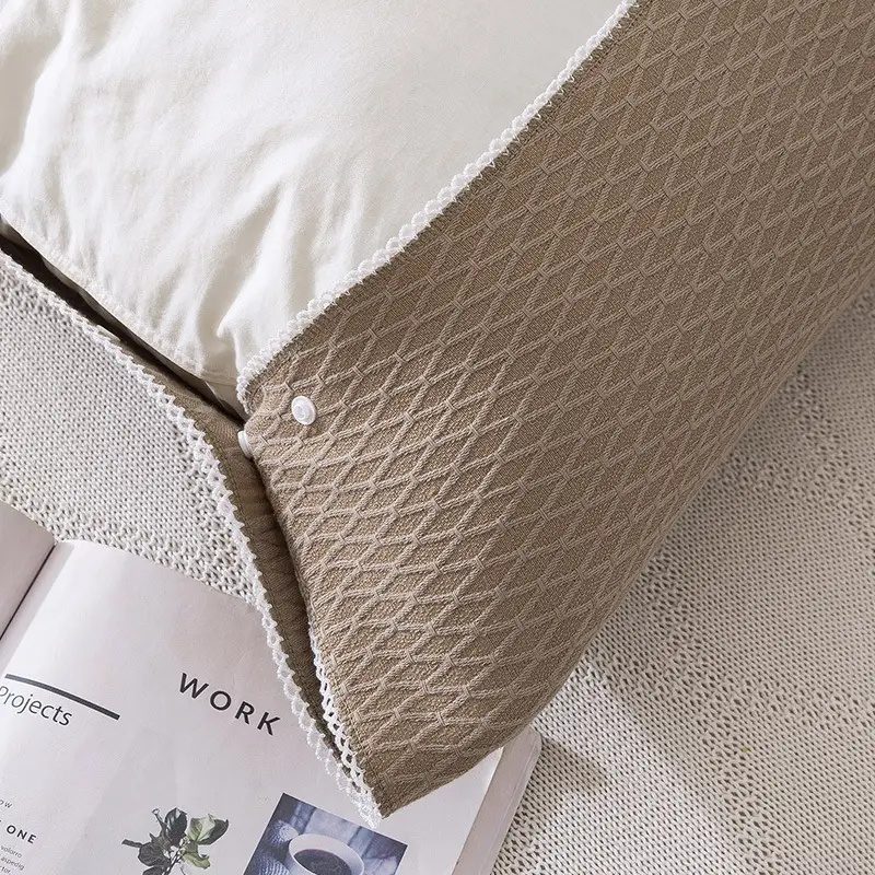 Pure Cotton Pillow Cover Non-Falling High End Design - Image 6