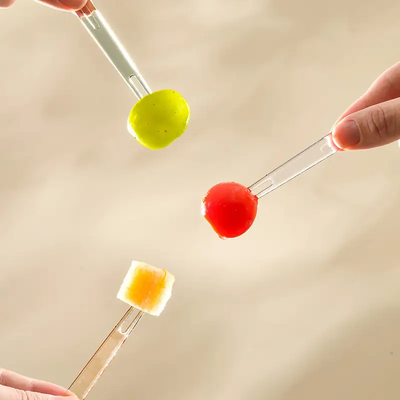 Transparent Fruit Fork Set for Desserts - Image 5