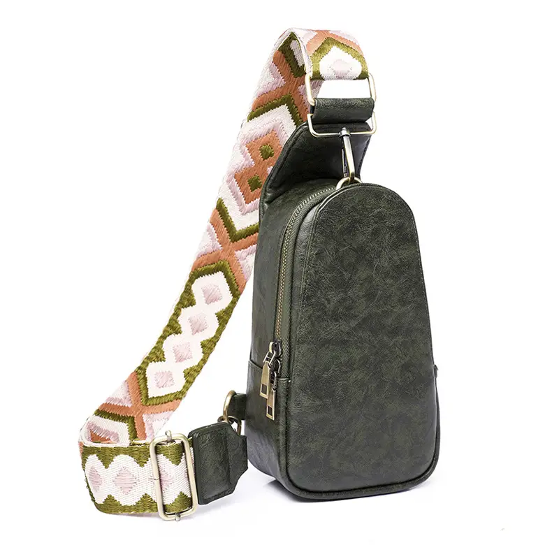Women Shoulder Bag Grey Suede 2023 Fashion — feature 5