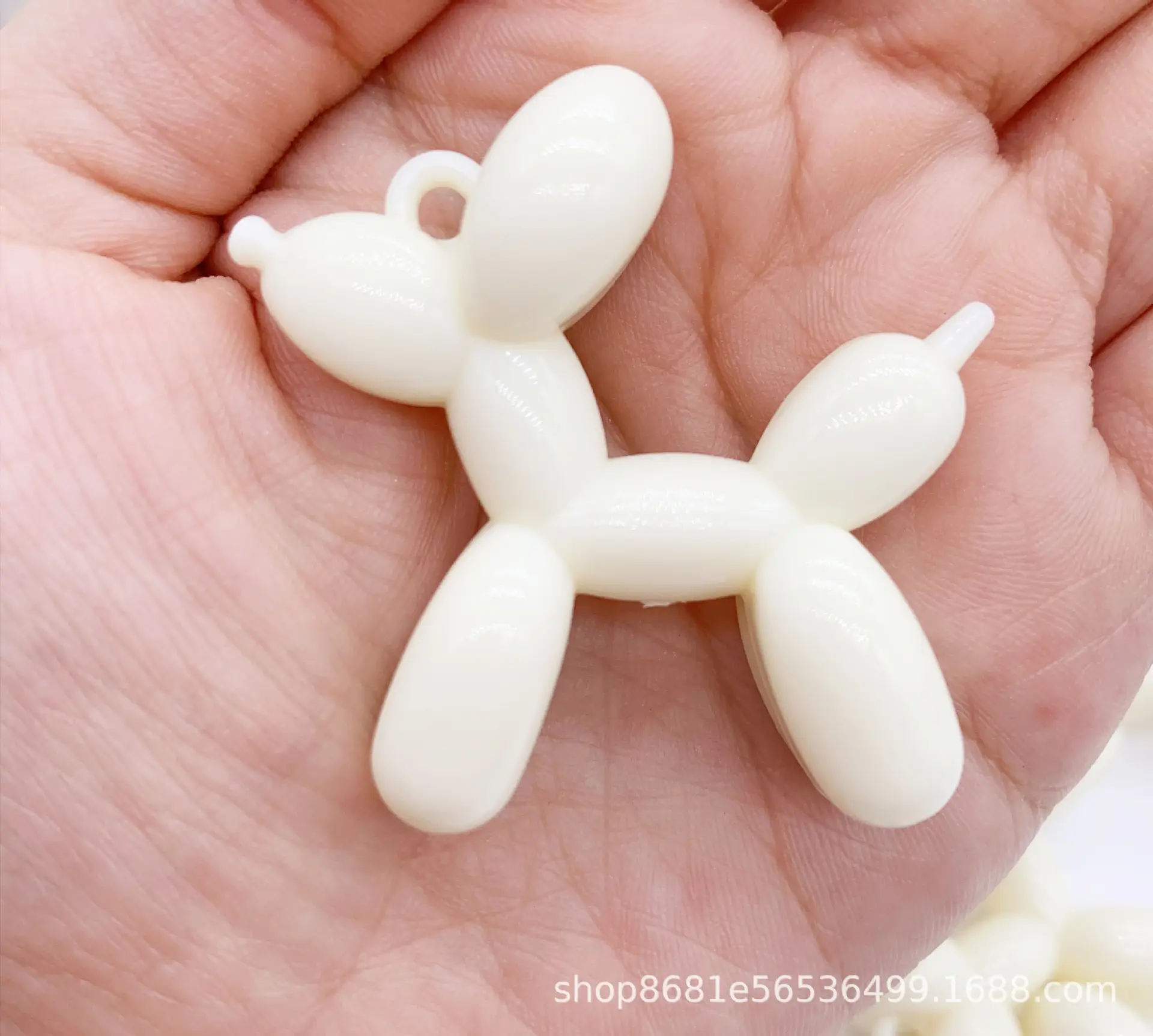 Yellow Acrylic Blast Dog Mobile Phone Pendant - Image 10