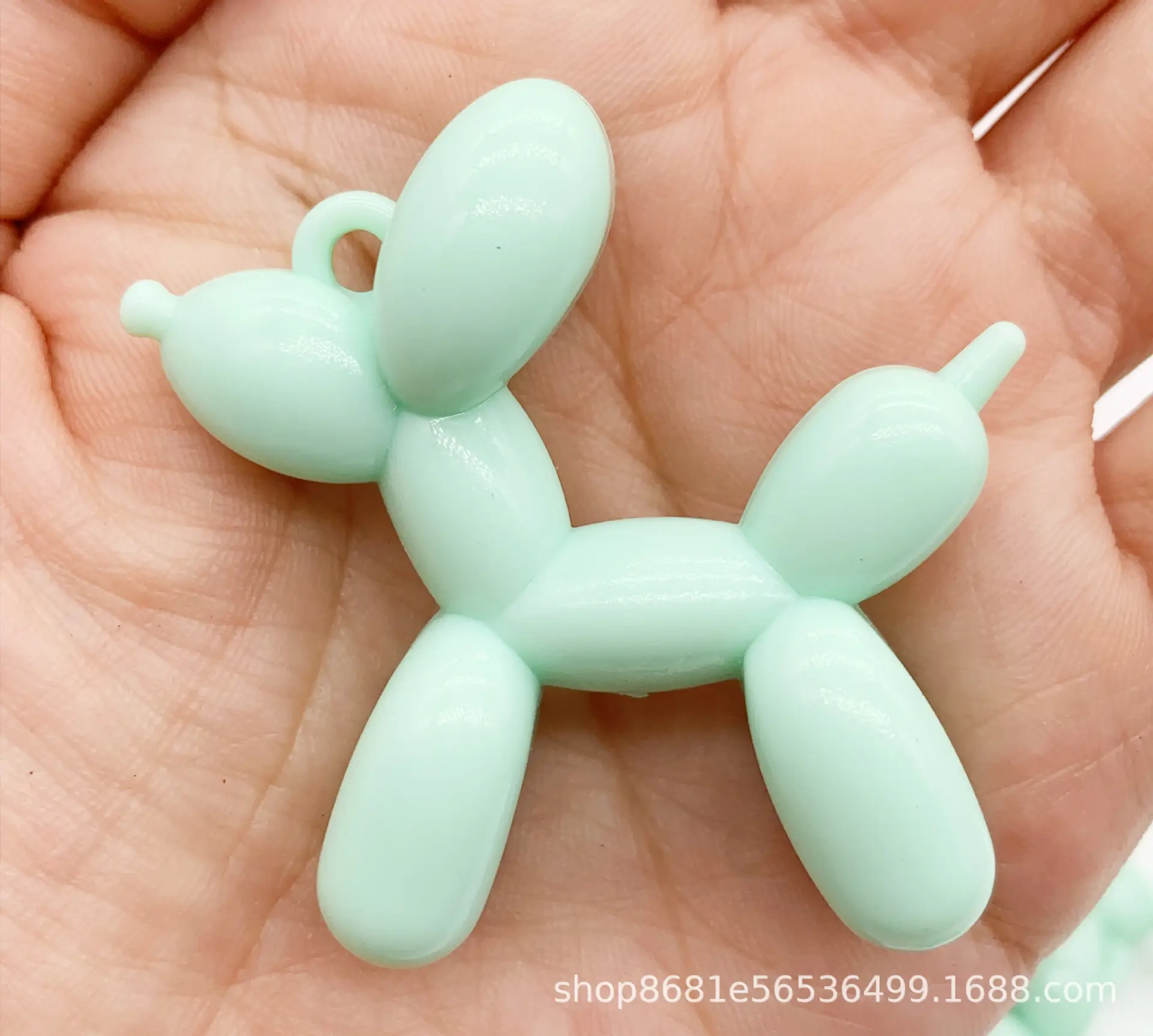 Yellow Acrylic Blast Dog Mobile Phone Pendant - Image 16