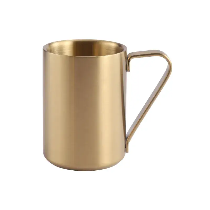 Double Layer Anti-Scalding Stainless Steel Coffee Mug - Image 7
