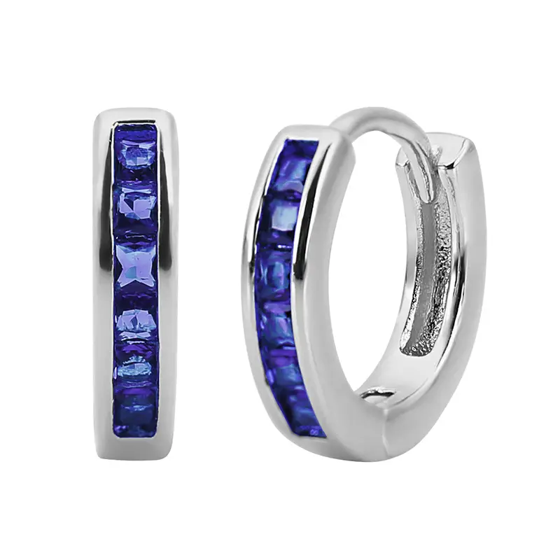 Cross-border Europe & US Micro-Inlaid Zircon Earrings - Image 10