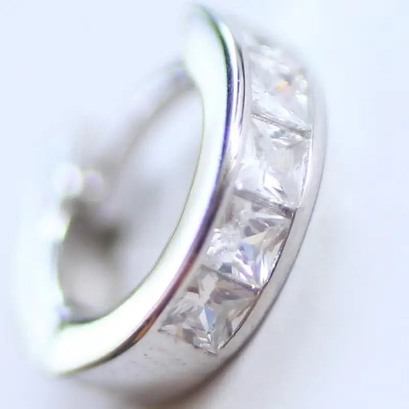 Cross-border Europe & US Micro-Inlaid Zircon Earrings - Image 7