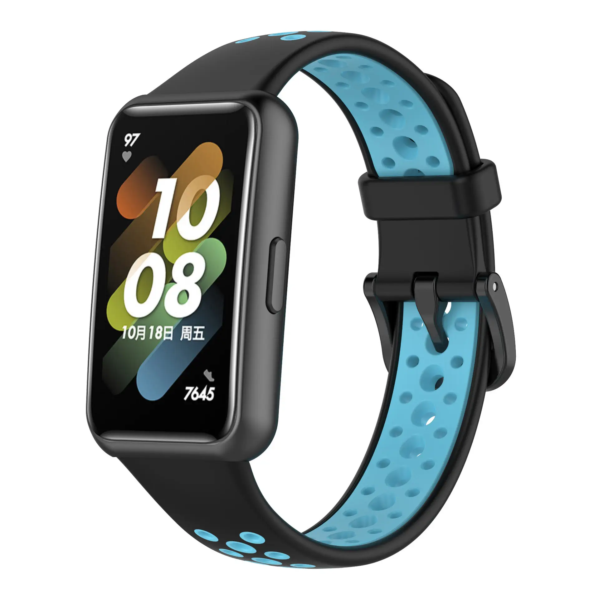 Huawei Band7 7 Strap HUAWEI Band7 Hole Breathable TPU Wristband