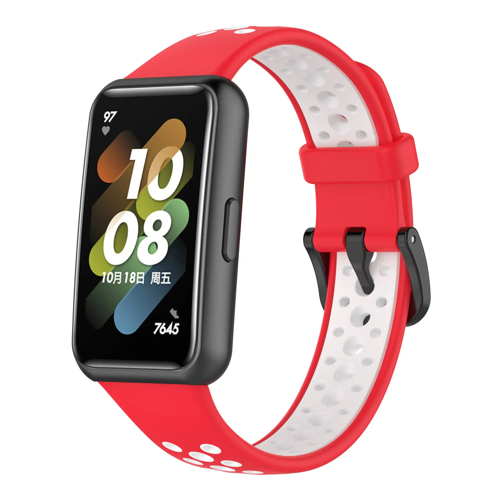 Huawei Band7 7 Strap HUAWEI Band7 Hole Breathable TPU Wristband