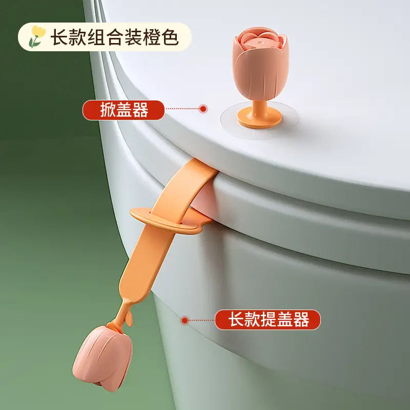 Universal Toilet Seat Cushion Silicone Lid Lifter - Image 6