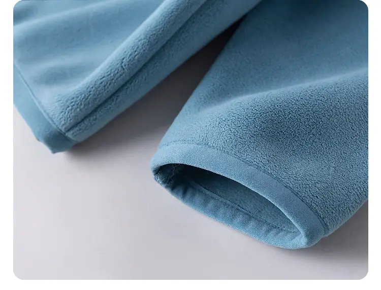 Baby Ollie Fleece Vest Navy Blue Spring Top — feature 51